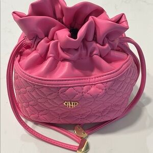 PurseN Pink Ultra Jewelry Drawstring Case with 10 pouches